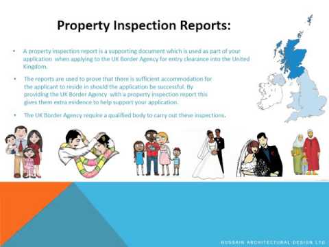 Property Inspection Report for UK Immigration London