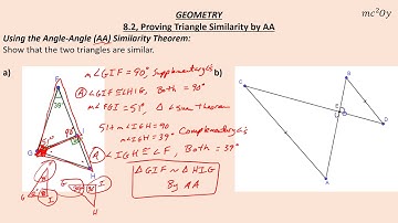 G 8.2, Proving Triangle Similarity by AA