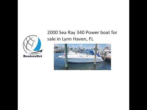 2000 Sea Ray 340 Power boat for sale in Lynn Haven, FL. $55,000. @BoatersNetVideos