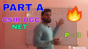 CSIR UGC NET PART A, last minute preparation, Concept of Mathematics