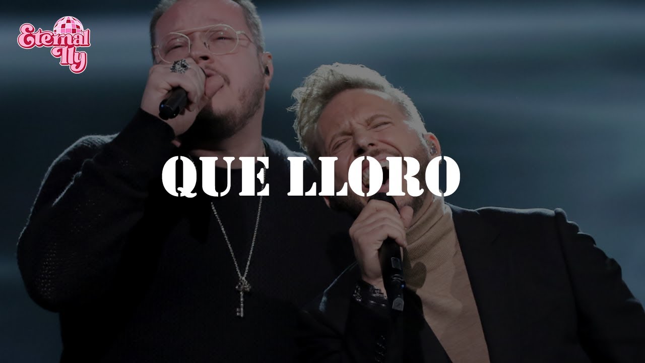 Sin Bandera - Que Lloro (Letra)