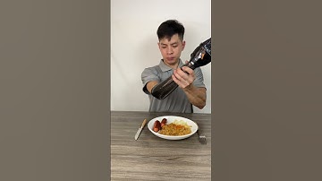 Stop The Upset Of Spilling Food With Prosthetic Arm #prosthetics #disability #asmr #eatingsounds