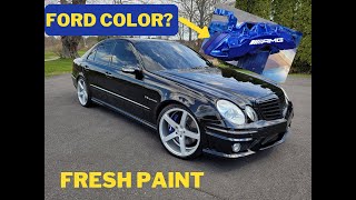 E55 AMG Caliper Repaint!