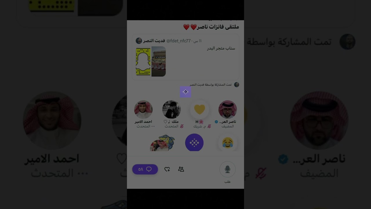 مساحة ناصر العرجاني: ملتقى فانزات ناصر
