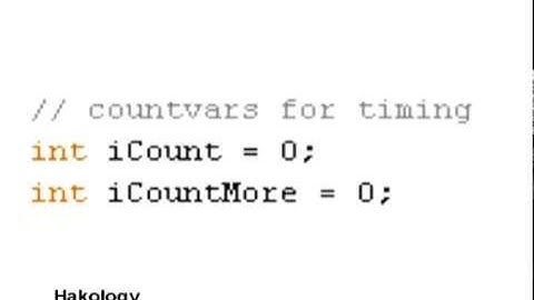 Hakology - Arduino Direct Multiplex Code Overview