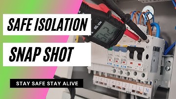 Safe Isolation Quick reference video