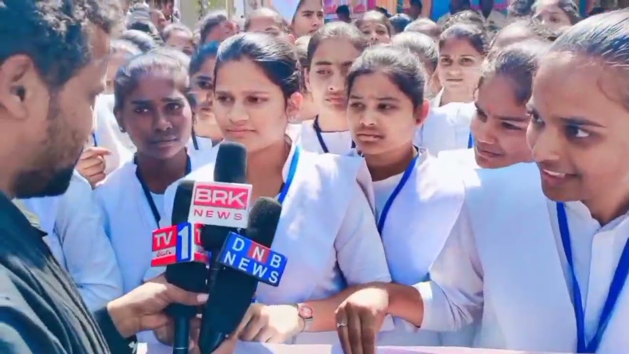 Viswanarayana Vocational & Junior College, rally for Adoni district 