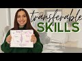 Build your TRANSFERABLE SKILLS