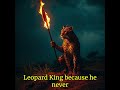 The Leopard King of Dahomey – When Pride Turns Kings into Prey