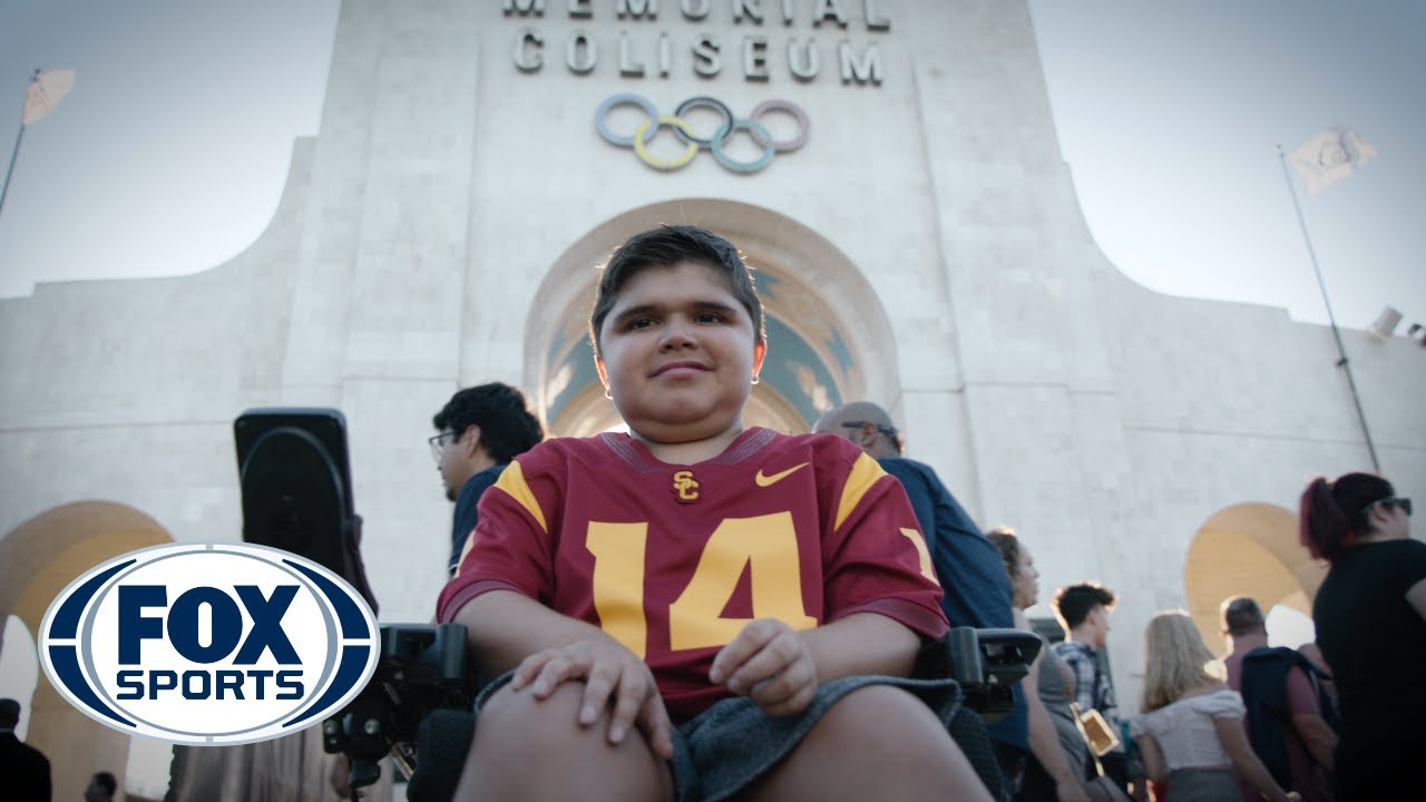 Clay Helton honors 13-year-old with Duchenne Muscular Dystrophy | MORE THAN A GAME | FOX SPORTS