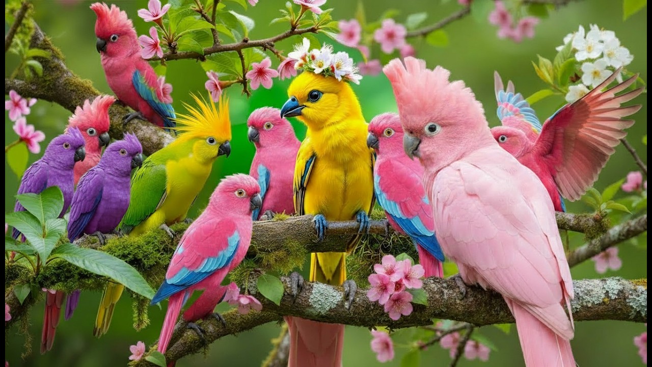 🌳 Relaxing Piano with Gentle Bird Sounds Serene Nature Music for Soft ...