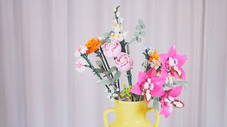 LEGO Botanical Collection Pretty Pink Flower Bouquet 10342 Speed Build LEGO Botanical Collection Pretty Pink Flower Bouquet 10342 Speed Build