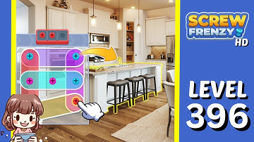 Screw Frenzy Level 396 Solution Walkthrough