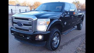 2013 Ford F350 SRW Platinum 4x4 Test Drive by totalsalessolutions 1,141 views 1 year ago 21 minutes