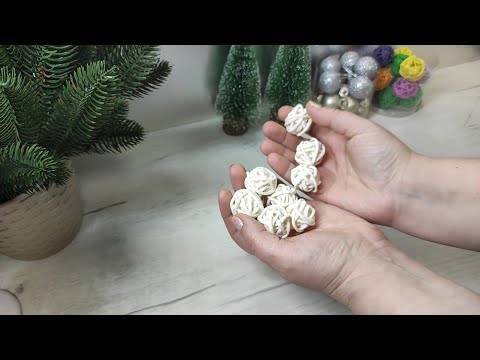 Как сделать шар из ротанга своими руками