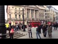 Having fun at Picadilly Circus on way to lunch in London #visitlondon