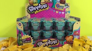 Shopkins Season 3 Palooza  Limited Edition Hunt Blind Baskets Full Box Unboxing | PSToyReviews