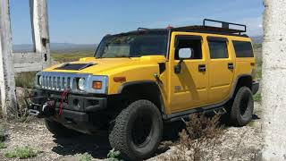 HUMMER H2. Electric Winch 12v 12000 LBS TEST
