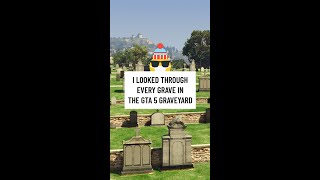I LOOKED THROUGH EVERY GRAVE IN THE GTA 5 GRAVEYARD screenshot 5
