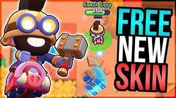 HOG RIDER CARL SKIN is AMAZING! FREE SKINS GIVEAWAY + GAMEPLAY!