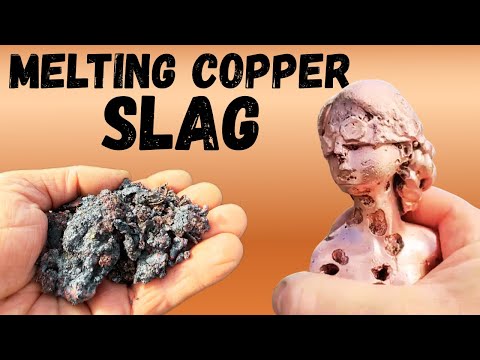 Copper Slag Melting - Plaster Casting - BigStackD ASMR