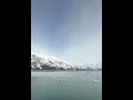 Alaska’s Snowcapped Mountains at Sunrise in Disenchantment Bay