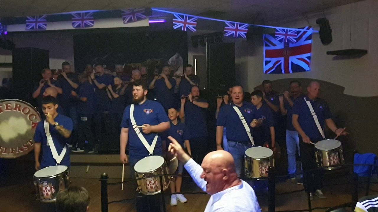 Whiterock flute band shankill rangers club YouTube