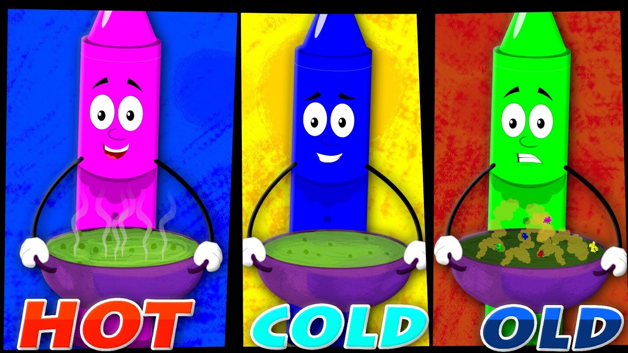 Peas Porridge Hot | Crayons Nursery Rhymes | Kids Songs | Baby Rhymes