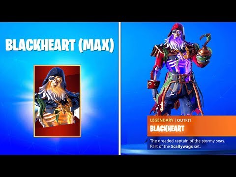 HOW TO GET MAX BLACKHEART SKIN IN FORTNITE SEASON 8! (UNLOCK BLACKHEART STAGES FREE REWARDS)