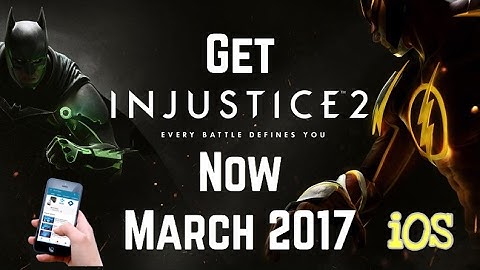 INJUSTICE 2 Get it NOW on iOS for FREE