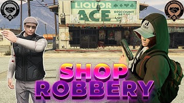 GTA Online Shop Robbery Good Samaritan | GTA Online Shop Robbery | Sandy Shores | Liquor ACE