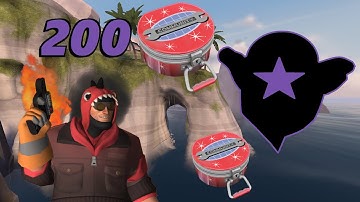 TF2 Unboxing: 200 Summer 2021 Cases! Wildest Unboxing Ever! Insane Luck, Many Unusuals!