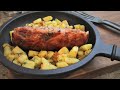 SALVA CENA 3 INGREDIENTI  SENZA FORNO PATATE  FILETTO DI MAIALE in padella SENZA FORNO