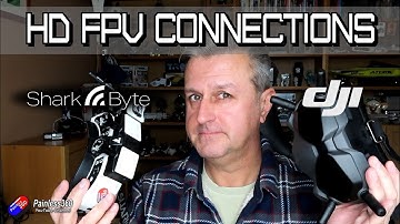 Wiring and setting up DJI HD FPV and SharkByte onto a flight controller for the OSD