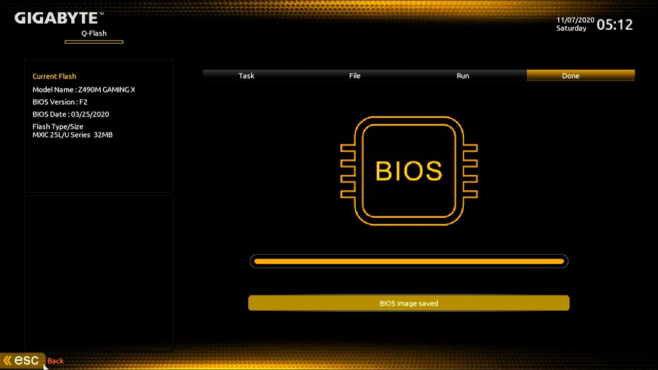 Gigabyte Z490m Gaming X Bios Update Method 1, step by step how to, matx ...