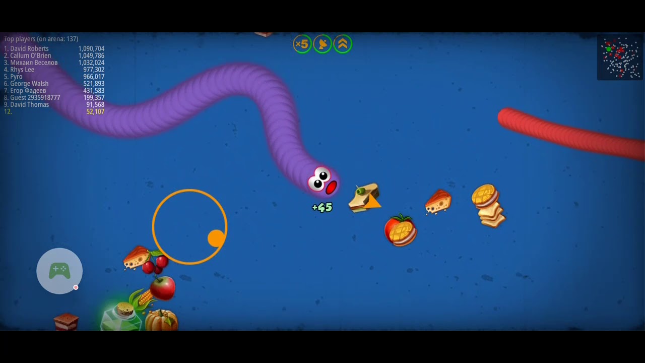Worms Zone .io - Voracious Snake - 2020-02-18