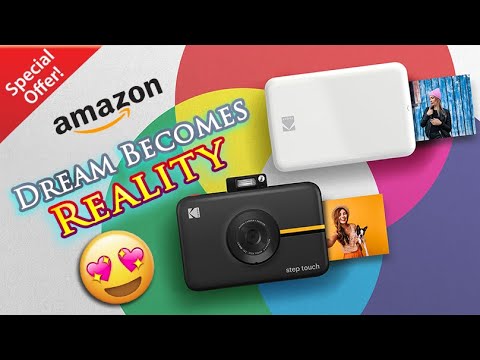 Dream Becomes Reality! Kodak Step Camera Instant Camera - YouTube