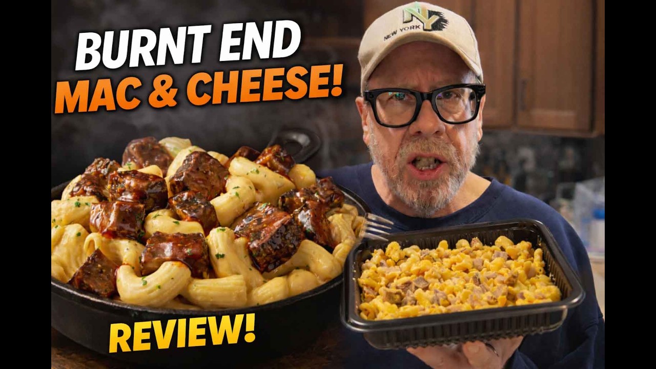 I Tried Travis Kelce’s Burnt Ends Mac & Cheese — Honest Review | JKMCraveTV