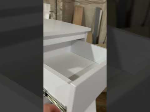 Тумба приліжкова ЛАЙТ 2 ящика в кольорах, видео 1