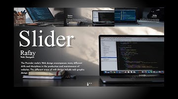 Responsive Homepage with Navbar & Slider | Responsive Homepage Design | Animated Image Carousel