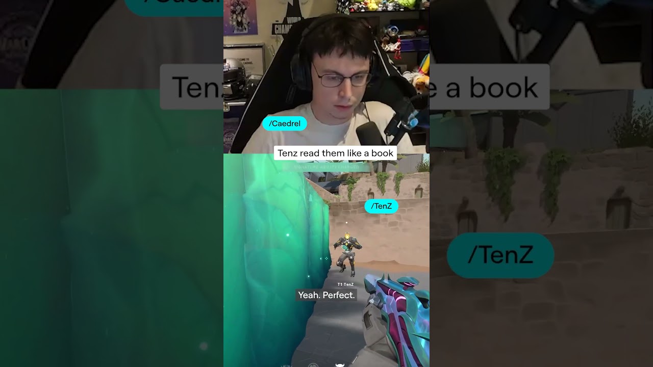 TenZ and Caedrel got the play of the game in a $50k tournament