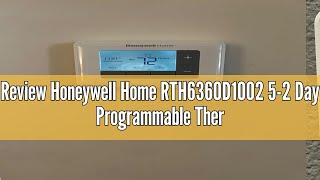Review Honeywell Home RTH6360D1002 5-2 Day Programmable Thermostat