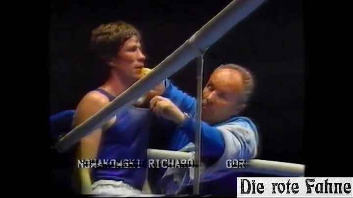 Richard Nowakowski (DDR) vs Krzysztof Kosedowski (Poland), the 1981 European Champ. final (57 kg)