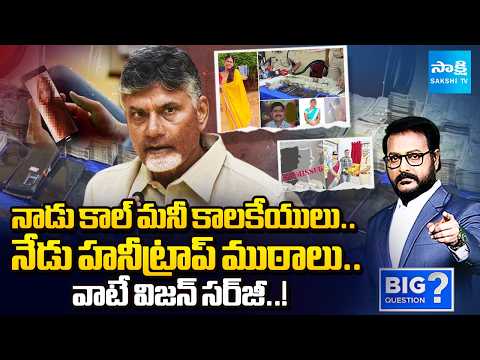 Big Question Intro: Anchor Eshwar Satires On Honey Trap Isssue  And Call Money Case | Sakshi TV - SAKSHITV