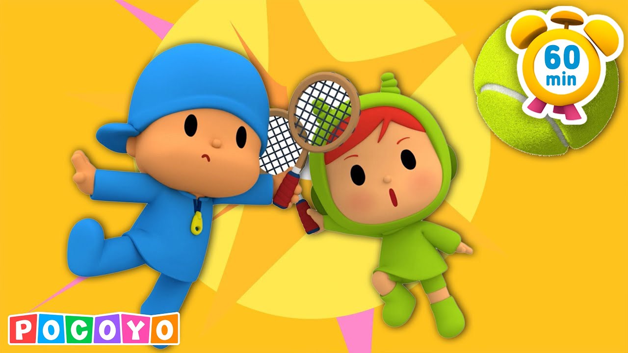 ★pocoyo★ENFORD エンフォルド　ノーカラージャケット 🎾 What a shot! Let's PLAY 🤩 | Pocoyo English - Complete Episodes