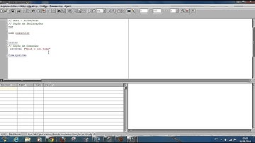 Primeiros comandos no visualg