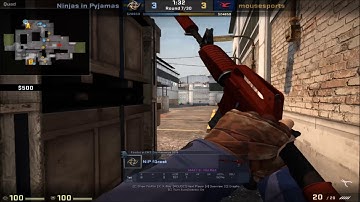 POV - f0rest (NiP)(31-17) vs mousesports / cache / ECS Season 4 Europe