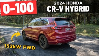 2024 Honda CR-V e:HEV RS (hybrid) review &amp; 0-100