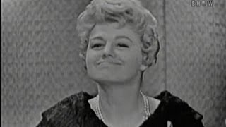 What's My Line? - Shelley Winters; Mort Sahl [panel] (Mar 27, 1960)
