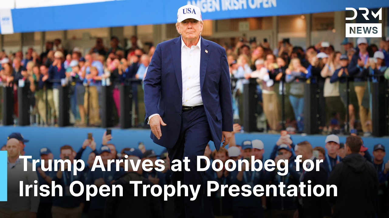 Trump Removes Irish Whiskey Tariff at Doonbeg as Industry Hails 'Winning Goal' for €450 Million US Export Market